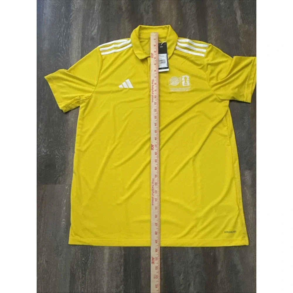 Adidas Lay's FIFA World Cup 2026 Polo Shirt Men's Large Yellow NWT